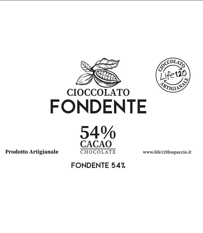 Cioccolato Fondente 54% - 100 gr